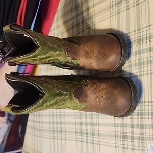 Toddler Boys Cowboy Leather Boots